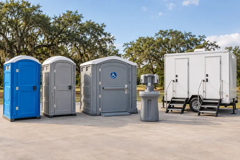 Portable sanitation equipment for work and outdoor gatherings